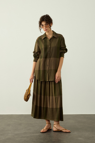 TEREZIE Soho Plaid Shirt