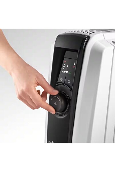 DELONGHİ Dragon 4 Pro 2000W 8 Dilimli Yağlı Isıtıcı Radyatör Beyaz