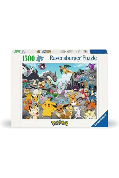 STOREMAX 1500p Puzzle Pokemon Klasik, Yapboz 1185222