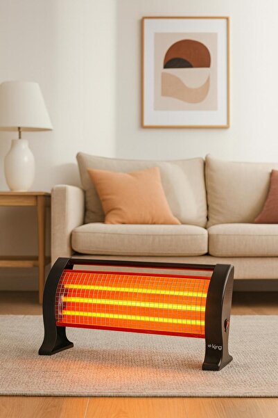 King Prato 1200W Infrared Ayak Altı Isıtıcı – Sessiz ve Enerji Tasarruflu