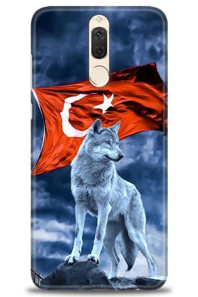 Rulet Aksesuar غطاء متوافق مع هاتف هواوي ميت 10 لايت HD مطبوع - غطاء سيليكون ...