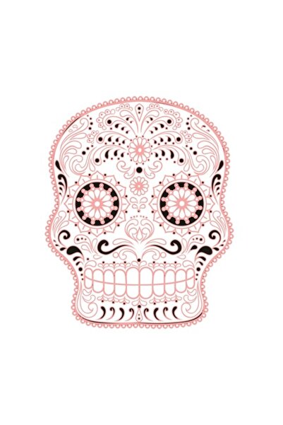 BV Autocolant decorativ, craniu, 78 cm