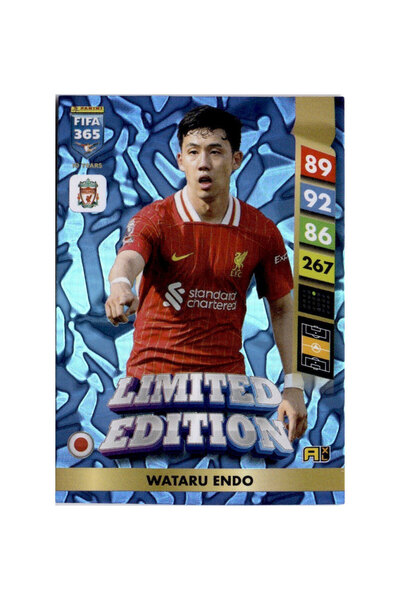 hediyecik بطاقة بانيني فيفا 365 أدرينالين إكس إل 2025 إصدار محدود - واتارو إندو