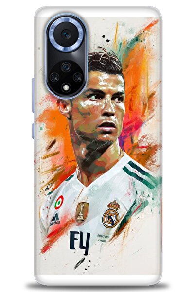 Rulet Aksesuar غطاء متوافق مع هاتف هواوي هونر مطبوع HD - غطاء سيليكون بتصميم - 7