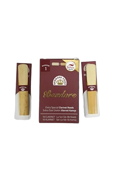 Karin BANDORE ÖZEL ÜRETİM NO:1 (1 KUTU-10 KAMIŞ) KALİTELİ KLARNET KAMIŞI