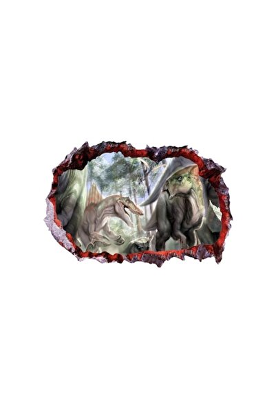 BV Autocolant decorativ cu dinozaur, 85 cm