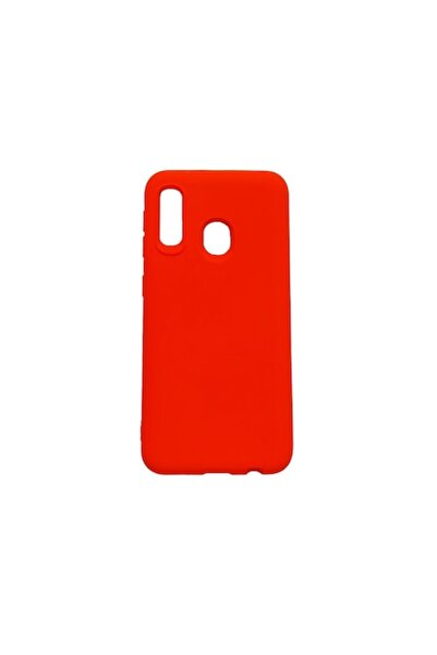 BV Phone case compatible with Samsung Galaxy A20e, Red, Velvet interior, 184HT