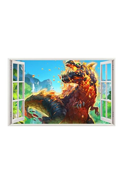 BV Autocolant decorativ cu dinozauri, 85 cm, 4313ST