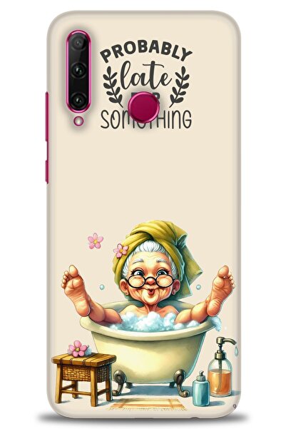 Rulet Aksesuar غطاء متوافق مع هاتف هواوي هونر 20 لايت HD مطبوع - غطاء سيليكون...