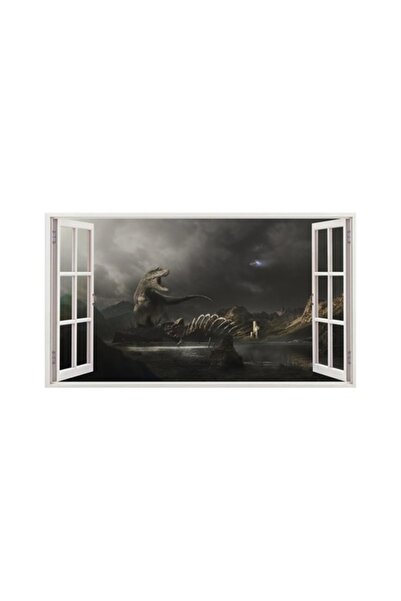 BV Autocolant decorativ cu dinozauri, 85 cm, 4433ST