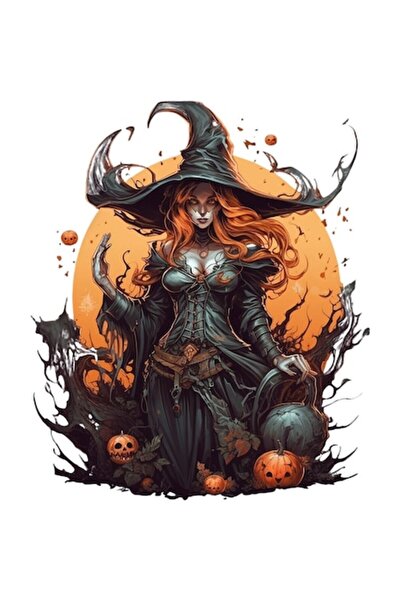 BV Autocolant decorativ, Halloween, negru, 70 cm, 1308STK