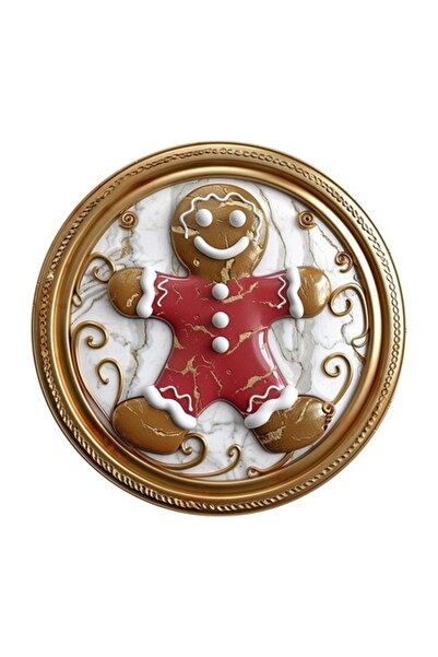 OEM Autocolant decorativ, Crăciun, Tort, Multicolor - 20012ST-122