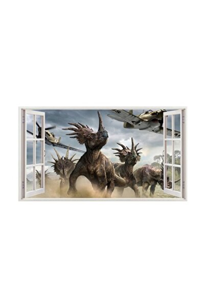 BV Autocolant decorativ cu dinozauri, 85 cm, 4282ST