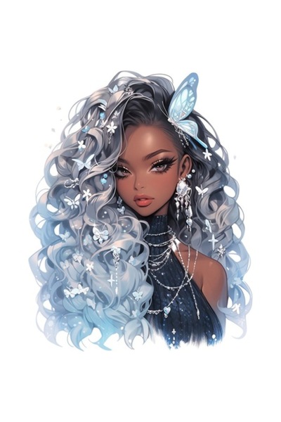 BV Decorative Sticker, Princess, 75 cm, 1373STK-14