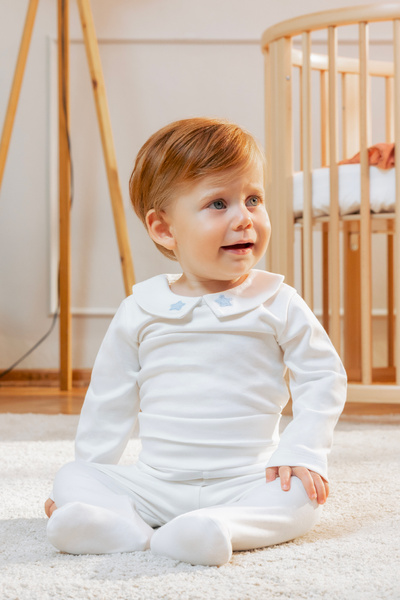 Miny Center Baby Boy 2-Piece Booties Pants