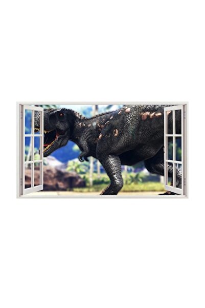 BV Autocolant decorativ cu dinozauri, 85 cm