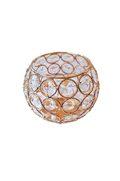BV Makeup brush holder Crystal Luxury, Gold