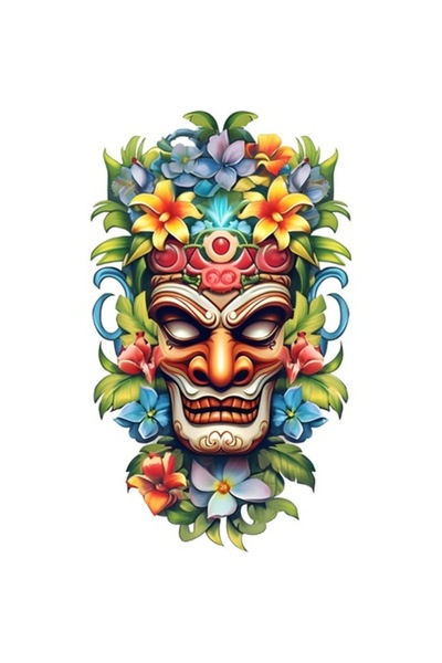 BV Autocolant decorativ - Mască, Multicolor, 90 cm (1288STK-2)