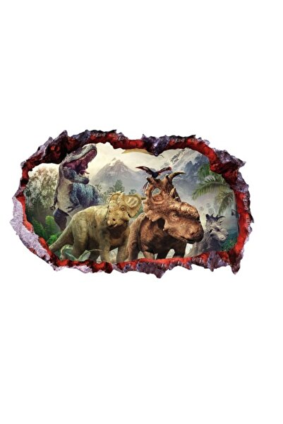 BV Autocolant decorativ cu dinozauri, 85 cm, 4387ST-1