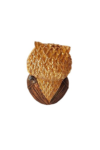 BV Decorative owl statuette, gold, 9 cm (GA19755A)