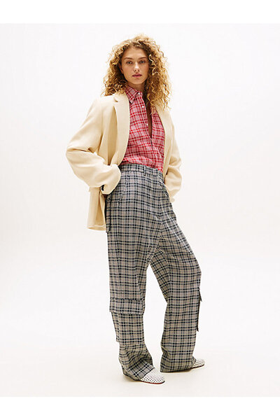 Tommy Hilfiger Women's Tailored Cargo Pants