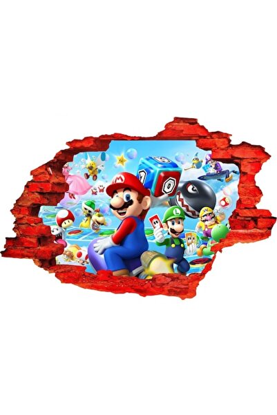 BV Autocolant decorativ, Mario, albastru, 1365STK-3