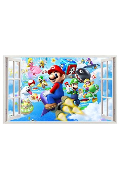 BV Autocolant decorativ Mario, albastru