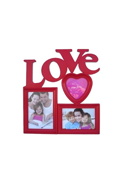 BV Collage photo frame, 3 photos, 'Love', 35 cm, 587BX