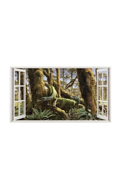 BV Autocolant decorativ cu dinozauri, 85 cm, 4274ST
