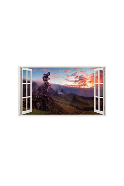 BV Autocolant decorativ cu dinozauri, 85 cm, 4209ST
