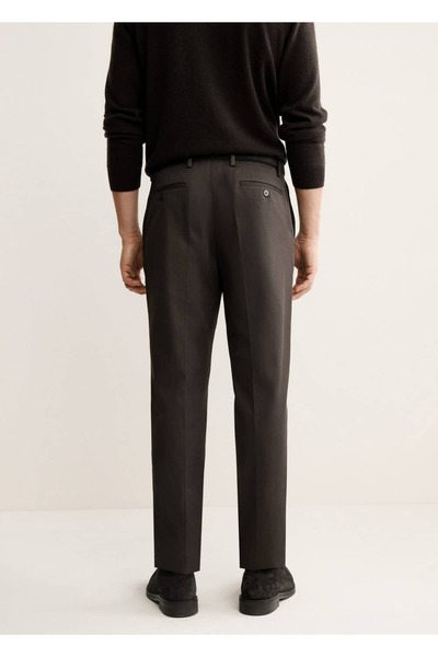 MANGO Man Regular kesim pensli pamuklu pantolon