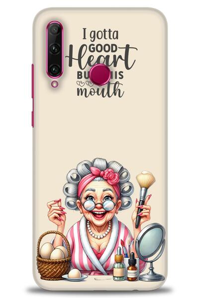 Rulet Aksesuar غطاء متوافق مع هاتف هواوي هونر 20 لايت HD مطبوع - غطاء سيليكون...