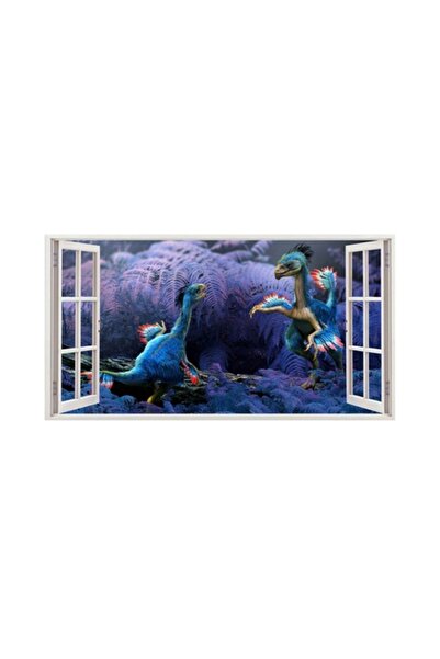 BV Autocolant decorativ cu dinozauri, 85 cm, 4232ST