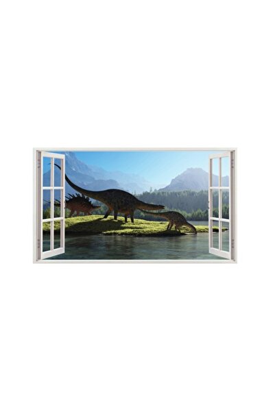 BV Autocolant decorativ cu dinozaur, 85 cm