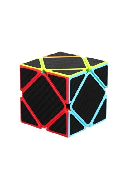 BV Cub Magic Yisheng Skewb, Fibră de Carbon, Negru