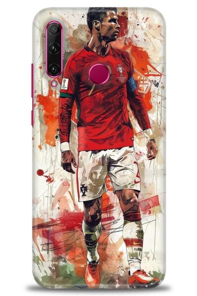 Rulet Aksesuar غطاء متوافق مع هاتف هواوي هونر 20 لايت HD مطبوع - غطاء سيليكون...