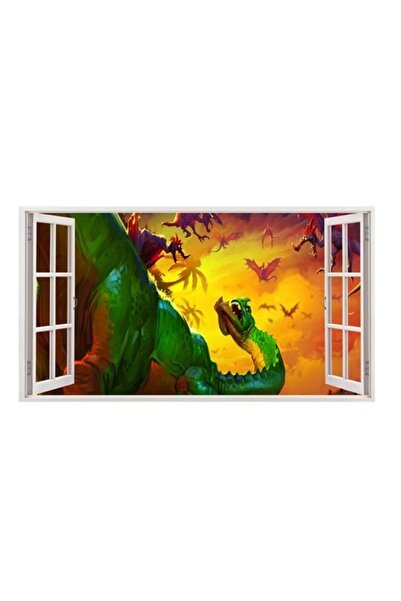 BV Autocolant decorativ cu dinozauri, 85 x 55 cm (BV, 4317ST)