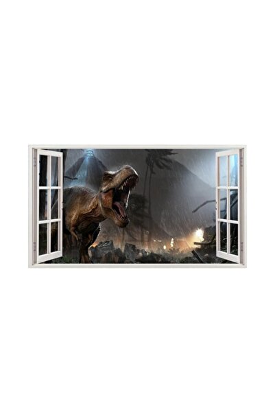 BV Autocolant decorativ cu dinozauri, 85 cm, 4257ST