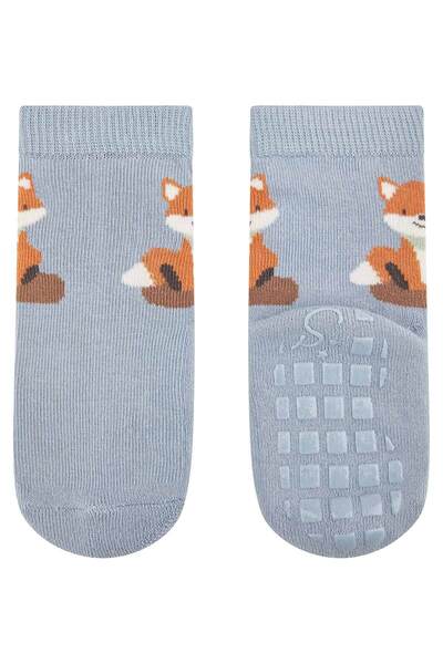 Sterntaler Fox Patterned 2-Piece Non-Slip Socks