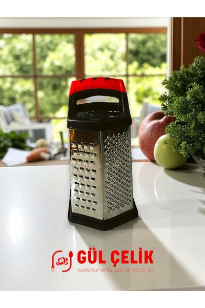 KAVEH Grater Premium Stainless Steel Handheld Kitchen Grater Multifunctional Manual Grater