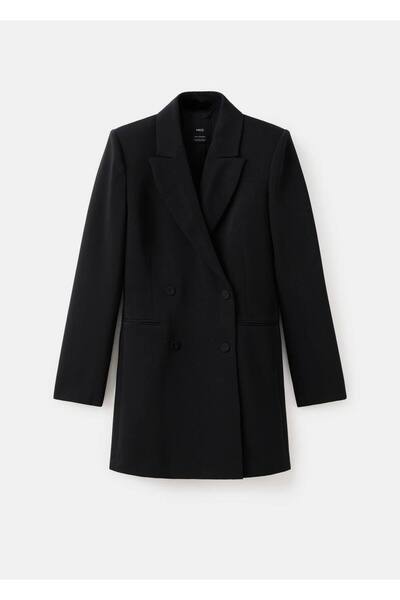 MANGO Woman Çift düğmeli blazer tarzı elbise