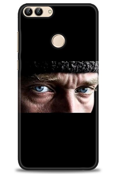 Rulet Aksesuar غطاء متوافق مع هاتف هواوي بي سمارت HD مطبوع - غطاء سيليكون مصم...