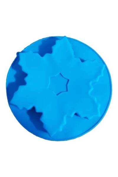 BV Formă de tartă din silicon, fulg de zăpadă, 22 cm