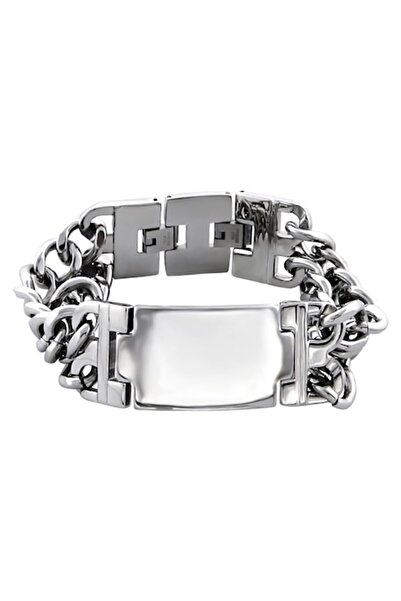 BV Brățară din oțel inoxidabil, grad chirurgical 316L, lată