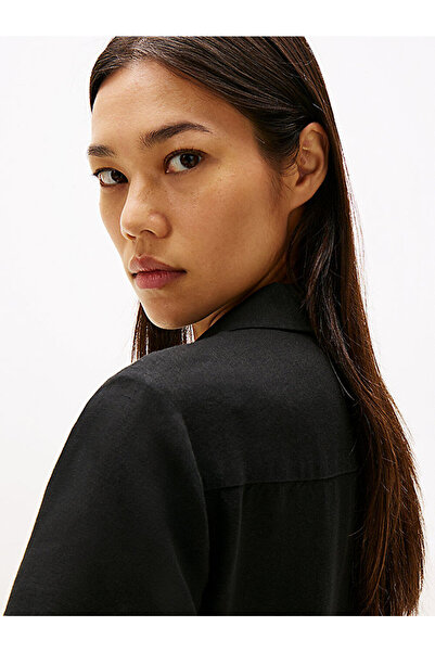 Tommy Hilfiger Women's Linen Vis Knotted Dress