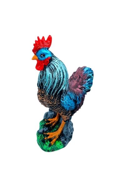 BV Decorative statuette, Rooster, Multicolor, 37 cm, DV51-4