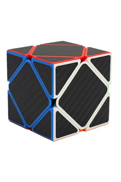 Moyu Cub Magic 3x3x3 MeiLong Skewb, Fibră de Carbon, 447CUB-1