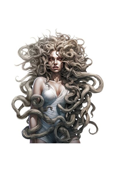 BV Autocolant decorativ - Horror, Alb, 74 cm (1321STK-8)