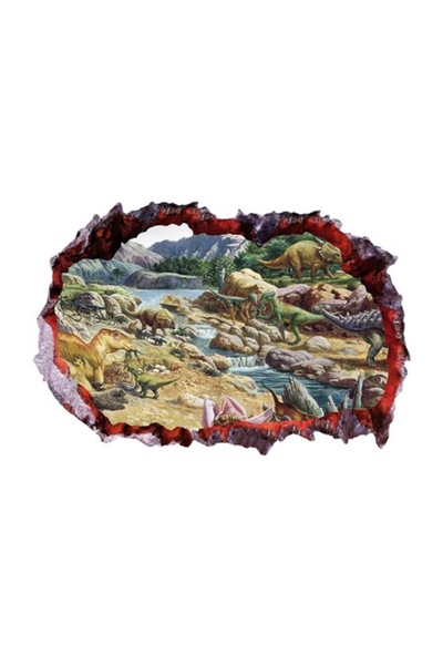 BV Autocolant decorativ cu dinozauri, 85 cm, 4277ST-1