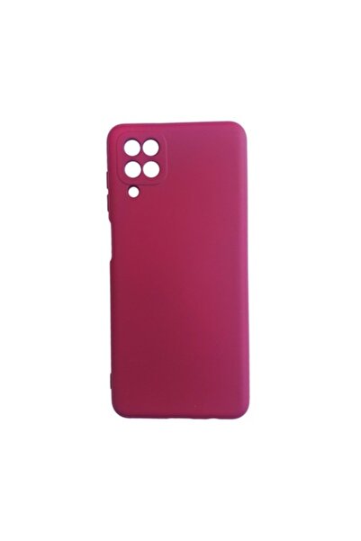 BV Husă de telefon compatibilă cu Samsung Galaxy A12, culoare vișinie, interi...